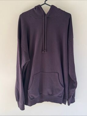 nwt skims terry fleece hoodie phoenix color size xl